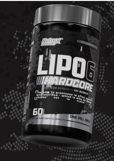 그시절 우리를 힘들게 했던 다시돌아온 하드코어 보조제 / 리포-6 하드코어 맥시멈 팻버너 (LIPO-6® HARDCORE MAXIMUM FAT BURNER 60 Capsules)