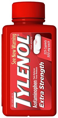 한국에는 없는 강력한 진통제 / [미국 직구] 타이레놀 엑스트라 스트렝스 500mg 325정 대용량 (진통 + 해열)