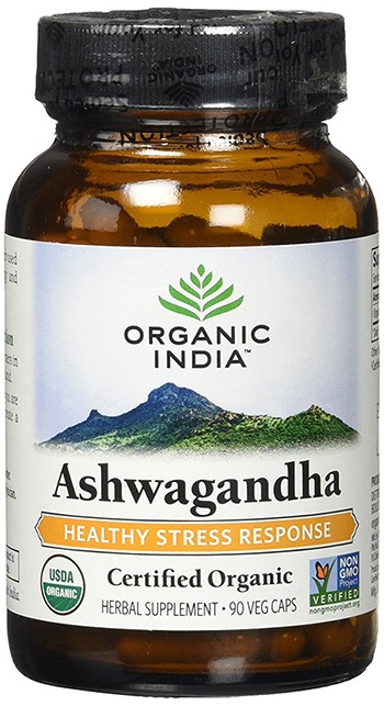 갱년기 스트레스에 좋은 / 유기농 아슈와간다 (ORGANIC INDIA® Ashwagandha)