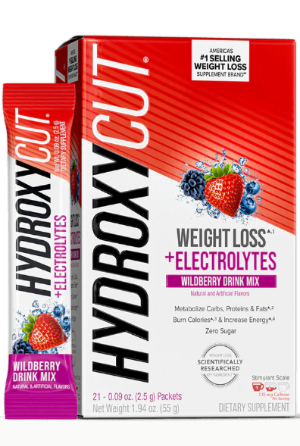 [마시는 다이어트] 하이드록시컷 드링크 믹스 와일드베리 21포 (무설탕/제로칼로리) Hydroxycut Weight Loss +Electrolytes