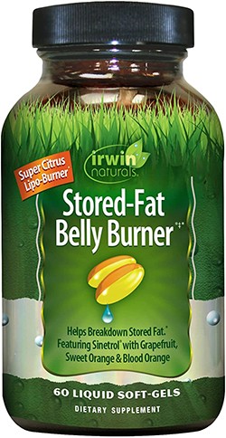죽어도 안빠지는 복부저장지방 전용 분해제 / 복부저장지방 벨리버너 (Irwin Naturals Stored-Fat Belly Burner 60 Softgels)