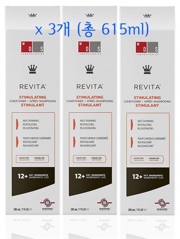 레비타 탈모방지 및 발모촉진 컨디셔너 대용량 615ml 트리플 패키지 (DS Laboratories Revita.COR™ Hair Stimulating Conditioner)