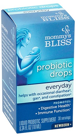 천연 아기 유산균 영양제 / 마미스 블리스® 프로바이오틱 드롭스(Mommy's Bliss® Probiotic Drops 10ml)