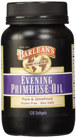 바린스 유기농달맞이꽃종자유 1300mg (Barlean's Organic Evening Primrose Oil 1300mg)