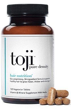 34가지 성분으로 3가지 탈모케어효과 / 토지 헤어뉴트리션 (toji® Pure Density Hair Nutrition)