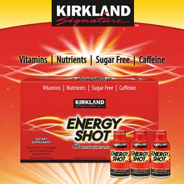 미국 코스트코 브랜드 커클랜드 시그니처 에너지샷 48팩 대용량 (Kirkland Signature® Energy Shot 48 Bottles)