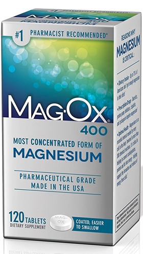 미국 의사/약사들이 가장 많이 추천하는 마그네슘 영양제 / 마그옥스400 (MAG-OX® 400 MAGNESIUM 120 Coated Tablets)