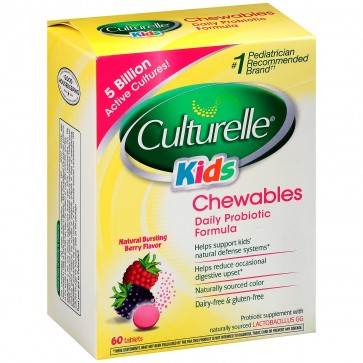 미국 코스트코 어린이유산균 판매 1위 / 컬처렐 어린이 유산균 츄어블(Culturelle® Probiotics for Kids Chewables) 대용량 60정