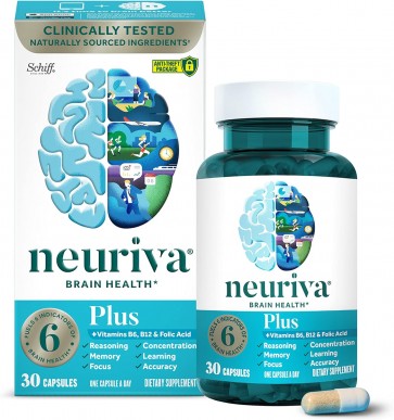 미국 프리미엄 멘탈 + 두뇌 영양제 / 뉴리바 플러스 브레인 헬스 (NEURIVA® PLUS BRAIN HEALTH)
