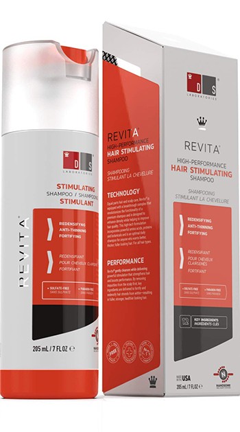 [2018년 리뉴얼된 신제품] 레비타 탈모방지 및 발모촉진 샴푸 일반용량 205ml (DS Laboratories Revita™ Hair Stimulating Shampoo)