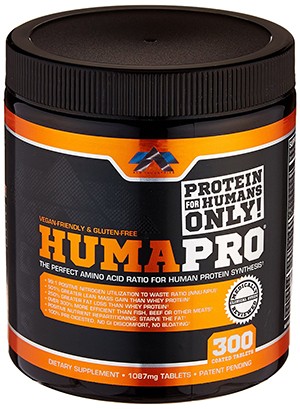 지방 및 체중증가 없이 순수 단백질만 공급하는 알약 프로틴 / 휴마프로(HUMA PRO® 300 Tablets)
