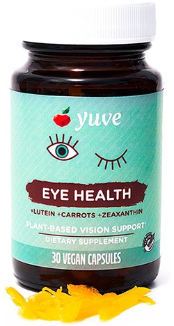 올네추럴 식물기반 성분의 눈종합영양제 / 유브 아이헬스® (Yuve Eye Health 30 Capsules)