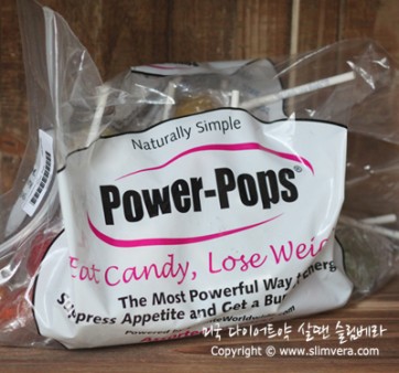 식욕억제 후디아성분 들어있는 미국내수용 / 파워팝스 다이어트 캔디 (Power Pops® Diet Candy)
