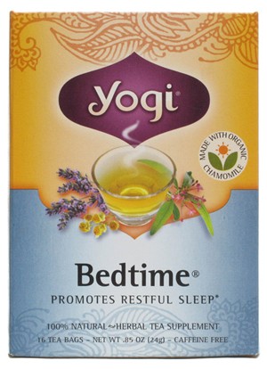 미국 수면보조 천연허브티 판매 1위 / 요기티 베드타임 (Yogi Bedtime® PROMOTES RESTFULL SLEEP)