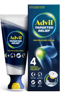 [미국 직구] 애드빌 타겟티드 릴리프 바르는 진통제 크림 + 마사지 어플리케이터 (70.8g)