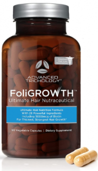 20년동안 연구개발된 미국탈모협회 공인 인증받은 발모영양제 / 폴리그로우스 (FoliGROWTH® Ultimate Hair Nutraceutical)