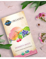 유기농 프리미엄 여성 종합영양제 / 가든오브라이프 우먼즈멀티 홀푸드 종합영양제 6정 (Garden of Life ORGANICS WOMEN'S MULTI 60 TABS)