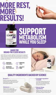 하버드 대학의 과학연구가 집약된 수면다이어트 보조제를 이정도면 푼돈 / 나이트타임 팻버너 린파이어 PM (LEANFIRE PM, BURN FAT OVERNIGHT 60 CAPSULES)