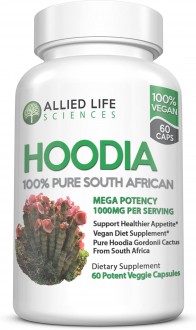 100% 퓨어 사우스 아메리카산 후디아 고도니 1000mg 고단위 함유 (ALLIED LIFE SCIENCES 100% PURE SOUTH AFRICAN HOODIA 1000MG)
