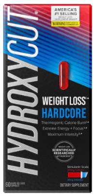 하이드록시컷 강도 2위 제품 / 하이드록시컷 웨이트로스 하드코어 (HYDROXYCUT® WEIGHT LOSS HARDCORE 60 Rapid Release Liquid Caps)