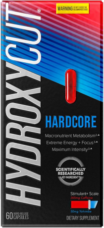 [정품] 하이드록시컷 하드코어 엘리트 강력 열생성 체지방 컷팅제 (HYDROXYCUT® Hardcore, Thermogenic Supplement, 60 Rapid Release Caps)