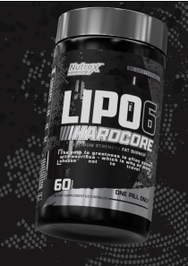 그시절 우리를 힘들게 했던 다시돌아온 하드코어 보조제 / 리포-6 하드코어 맥시멈 팻버너 (LIPO-6® HARDCORE MAXIMUM FAT BURNER 60 Capsules)