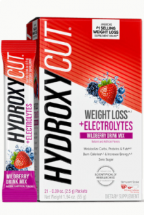 [마시는 다이어트] 하이드록시컷 드링크 믹스 와일드베리 21포 (무설탕/제로칼로리) Hydroxycut Weight Loss +Electrolytes