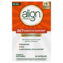 [미국 프리미엄 유산균] 얼라인 프로바이오틱스 84정 대용량 장 건강 유산균 (Align Probiotic Digestive Health Supplement Capsules, 84 ct)