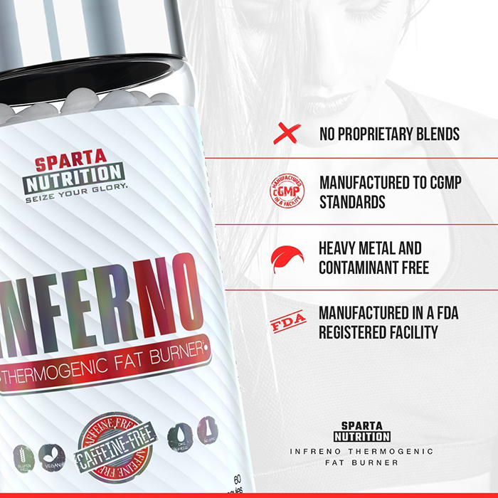 스파르타 뉴트리션,스파르타뉴트리션,인페르노,inferno,inferno thermogenic fat burner,무카페인,천연팻버너,무카페인 팻버너,천연지방분해제,천연다이어트약,천연다이어트보조제,무카페인 다이어트약,무카페인 다이어트보조제
